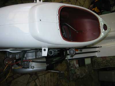 1963 white Vespa GS 160cc