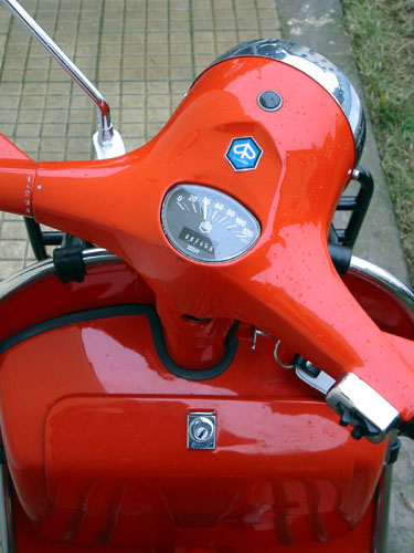 1973 red Vespa Rally 200