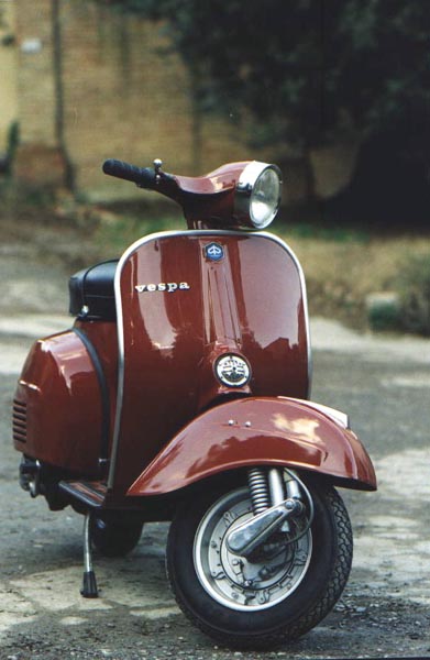 1976 red katmandu Vespa Turismo Speciale