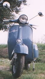 1970 blue Vespa Sprint Veloce 150cc